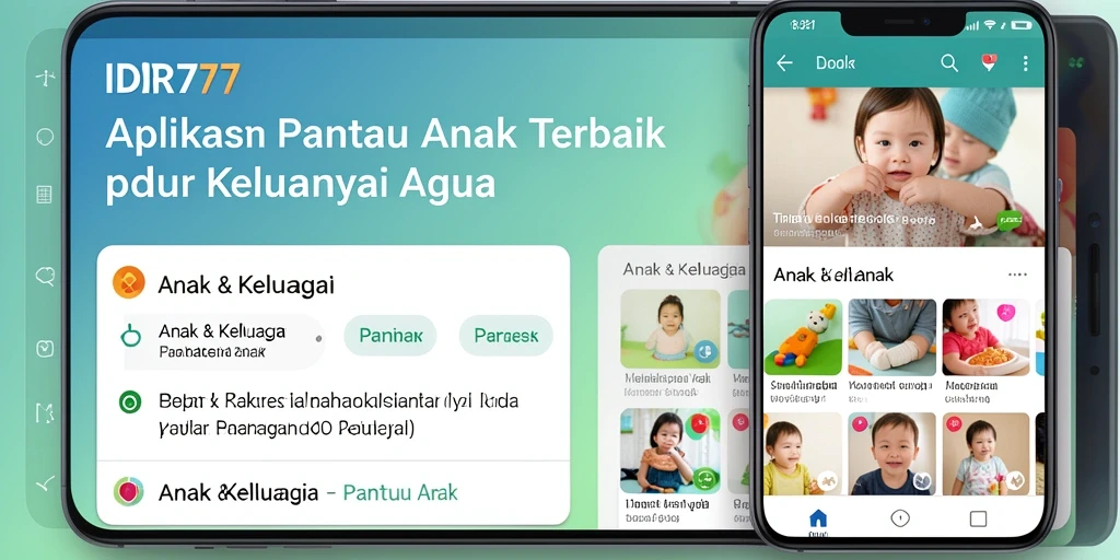 Antarmuka IDR77 yang intuitif dan mudah digunakan.