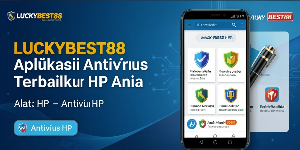 Antarmuka utama LUCKYBEST88 dengan fitur-fitur keamanan dan pemindaian.
