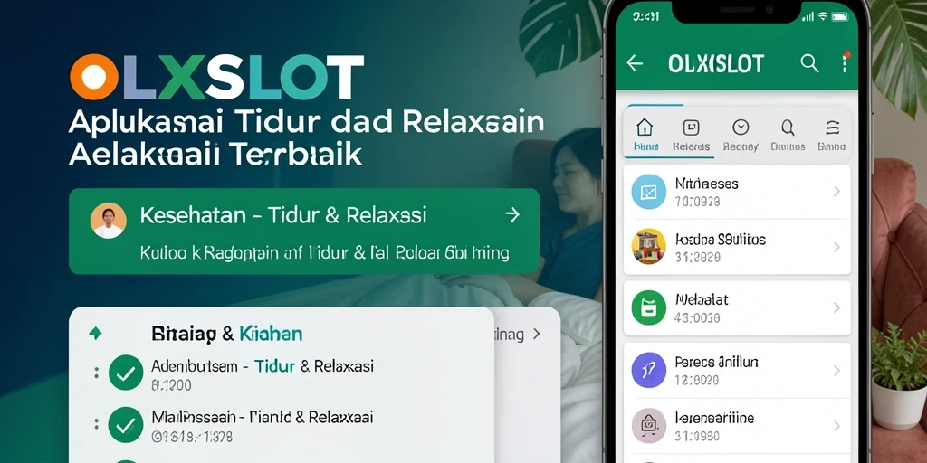 Antarmuka pengguna OLXSLOT yang menenangkan dan mudah digunakan.