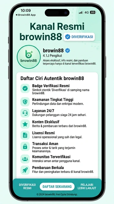 Kanal Resmi browin88 untuk Pengguna Android Indonesia